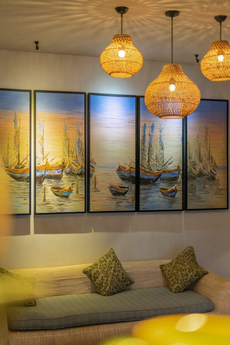 Relaxation lounge at The Calma Spa Jimbaran
